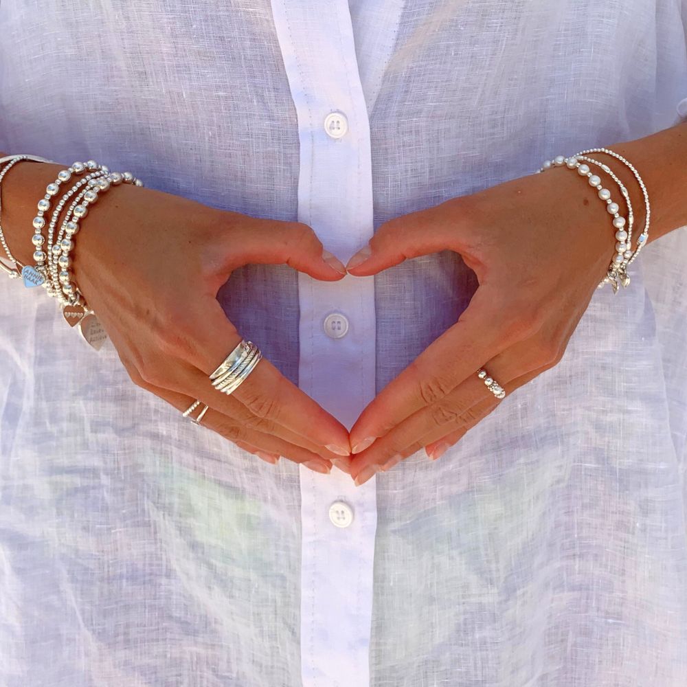 Choose from ANNIE HAAK’s selection of gorgeous 925 Sterling Silver rings and ring stacks.