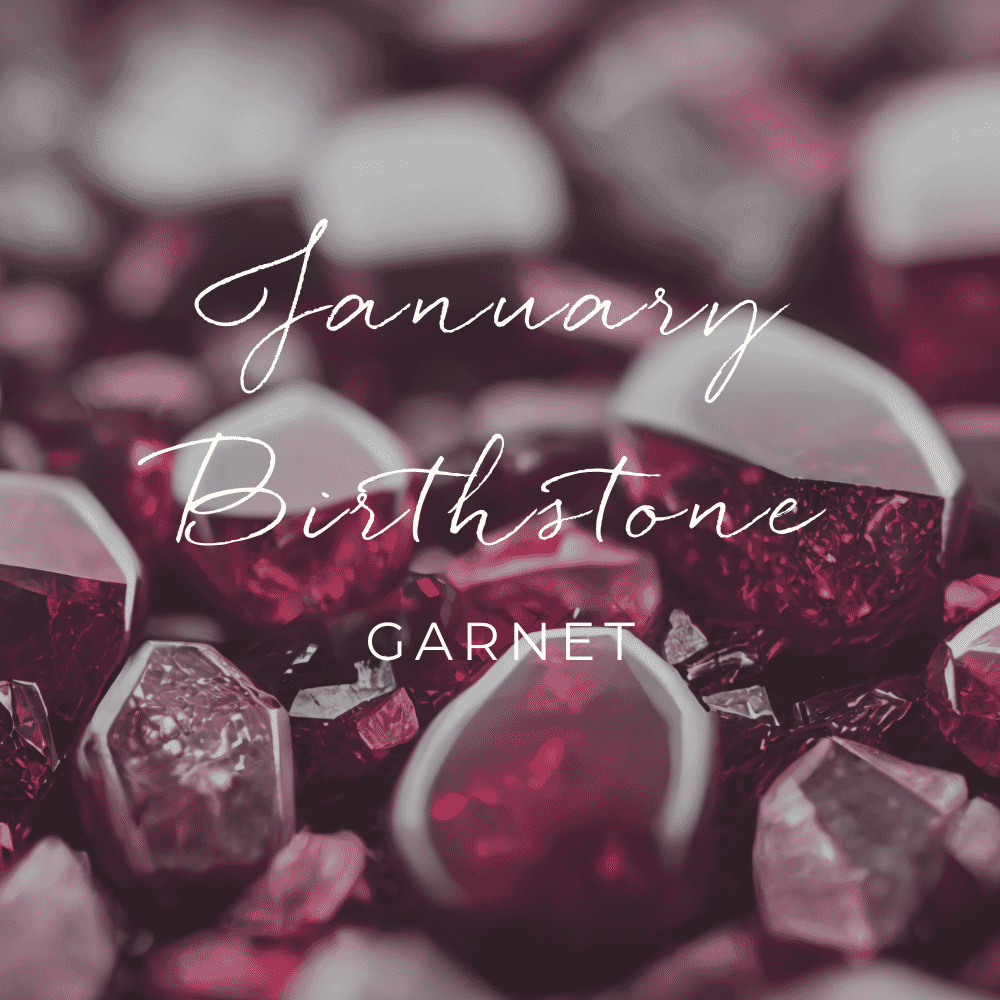 January birthstone garnet