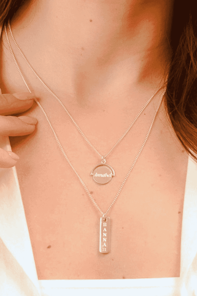 Timeless, meaningful, and beautifully understated, the Personalised Forever Necklace is designed to hold your most special memories close.