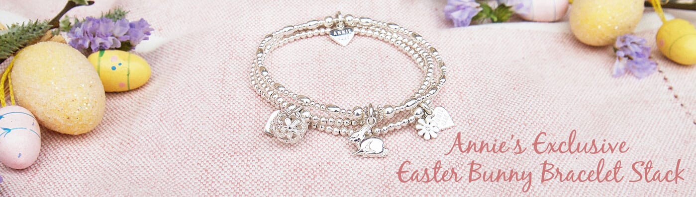 Exclusive Easter Bunny Bracelet Stack