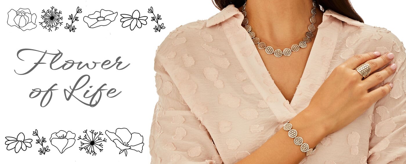 Pretty Pastels - the Italian Enamel Feature Flower of Life: the meaning behind it