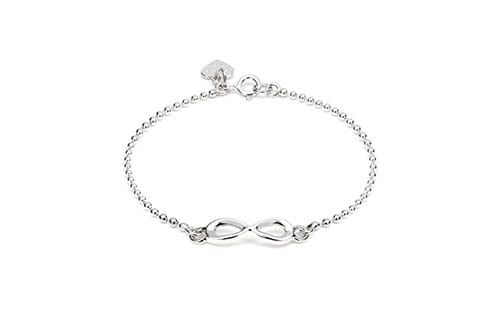 Infinity Forever Silver Bracelet