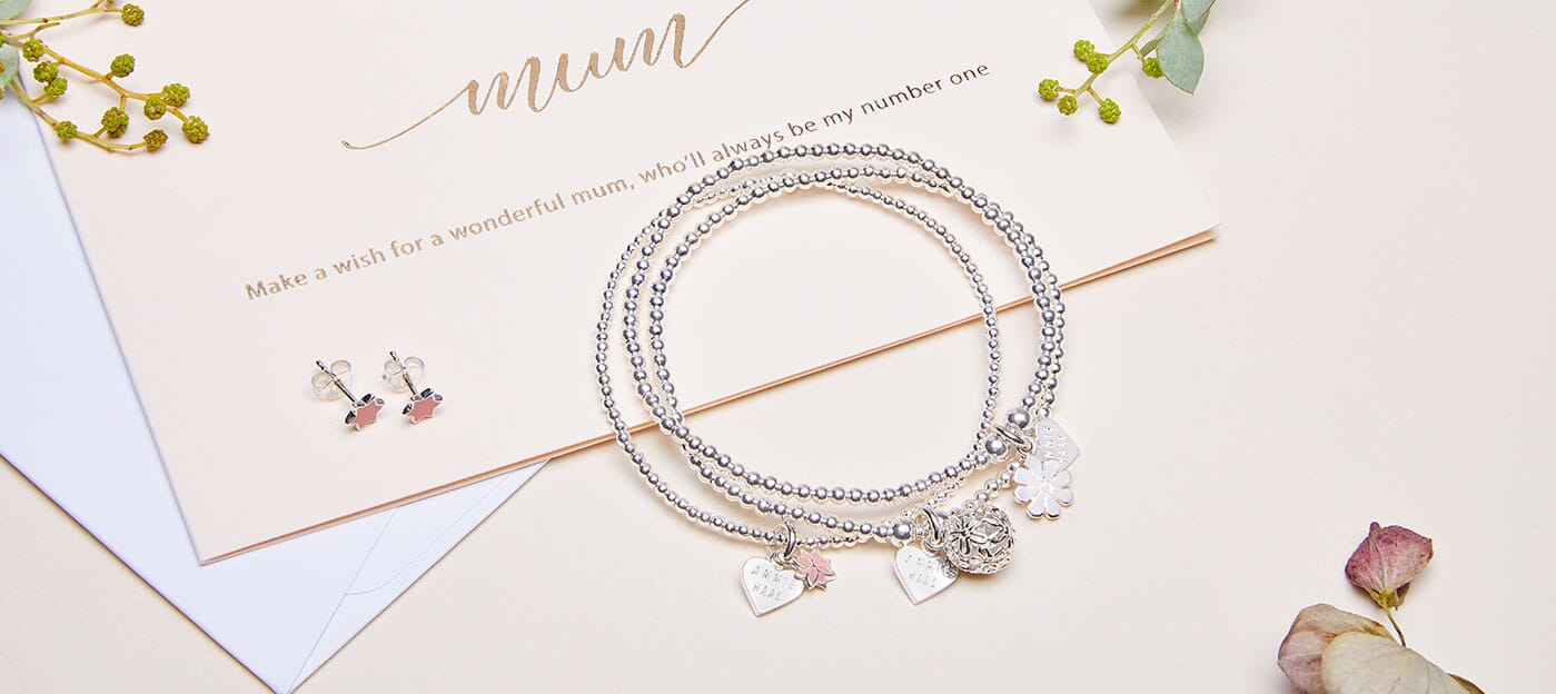 Little Posy Silver Bracelet Stack Little Posy Silver Bracelet Stack