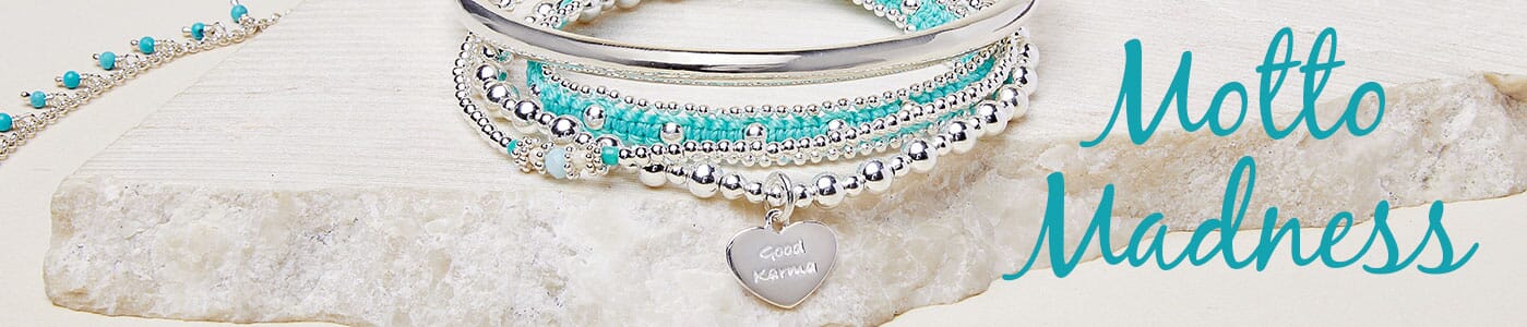 Pretty Pastels - the Italian Enamel Feature Motto Madness, Personalised Jewellery