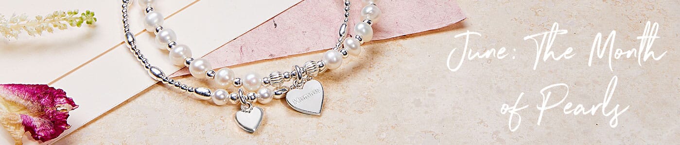 Pretty Pastels - the Italian Enamel Feature June: The Month of Pearls