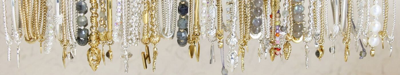 Discover Annie Haaks extraordinary collection of handcrafted stackable bracelets, featuring 925 Sterling Silver.