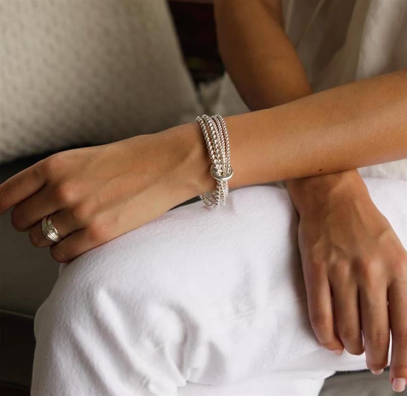 Yard of Love Silver Bracelet