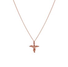 ITSY BITSY MY GUARDIAN ANGEL ROSE GOLD NECKLACE
