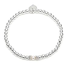 Seri Silver & Pearl Bracelet