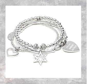 Silver Charm Bracelet