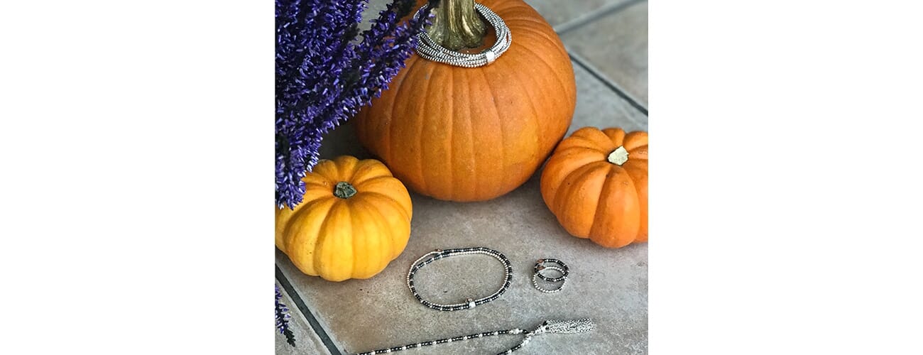 Add some glamour to Halloween with Hematite!