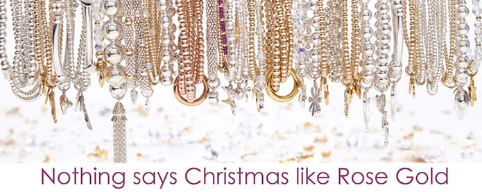 Nothing says Christmas like Rose Gold