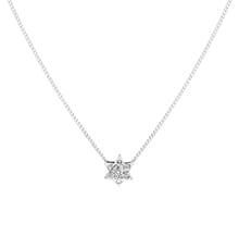 LIMITED EDITION STARLET SILVER CRYSTAL STAR NECKLACE