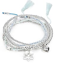 Electra Silver Charm Bracelet