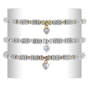 Coco's gold and silver bracelet