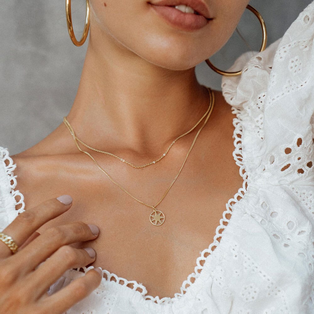 Little Posy Silver Bracelet Stack Gratitude Edit