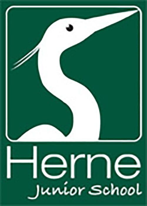 Herne Junior School Logo