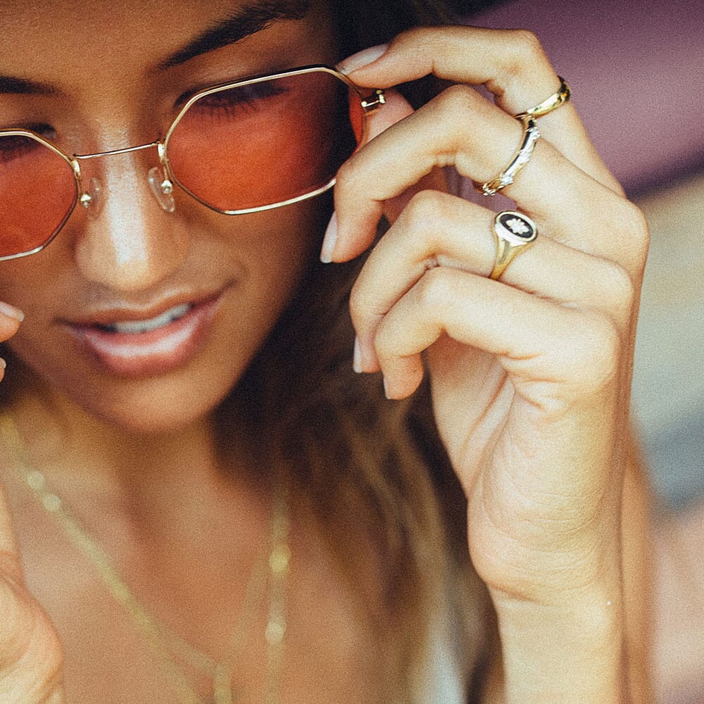 Tiara Dua Pearl and Silver Charm Bracelet - Teeny Motto Heart Bank Holiday Vibes